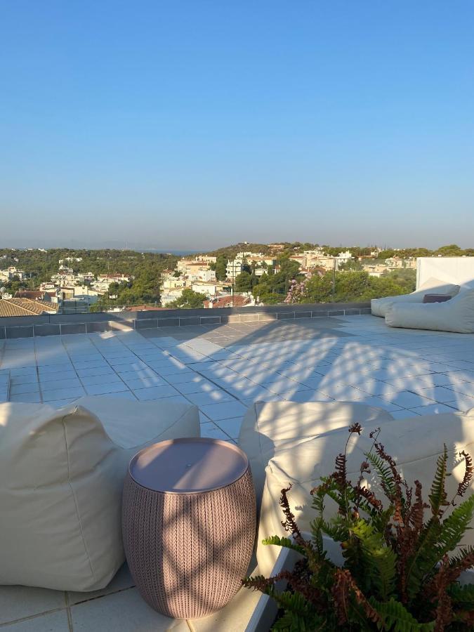 Villasonboard Vouliagmeni Penthouse Veranda Sea-View & Beach Athen Eksteriør bilde