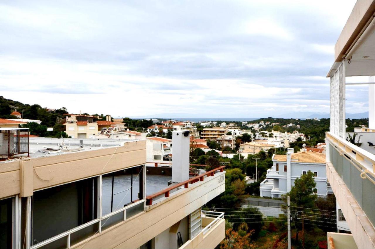 Villasonboard Vouliagmeni Penthouse Veranda Sea-View & Beach Athen Eksteriør bilde