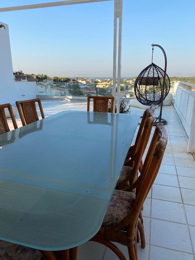 Villasonboard Vouliagmeni Penthouse Veranda Sea-View & Beach Athen Eksteriør bilde