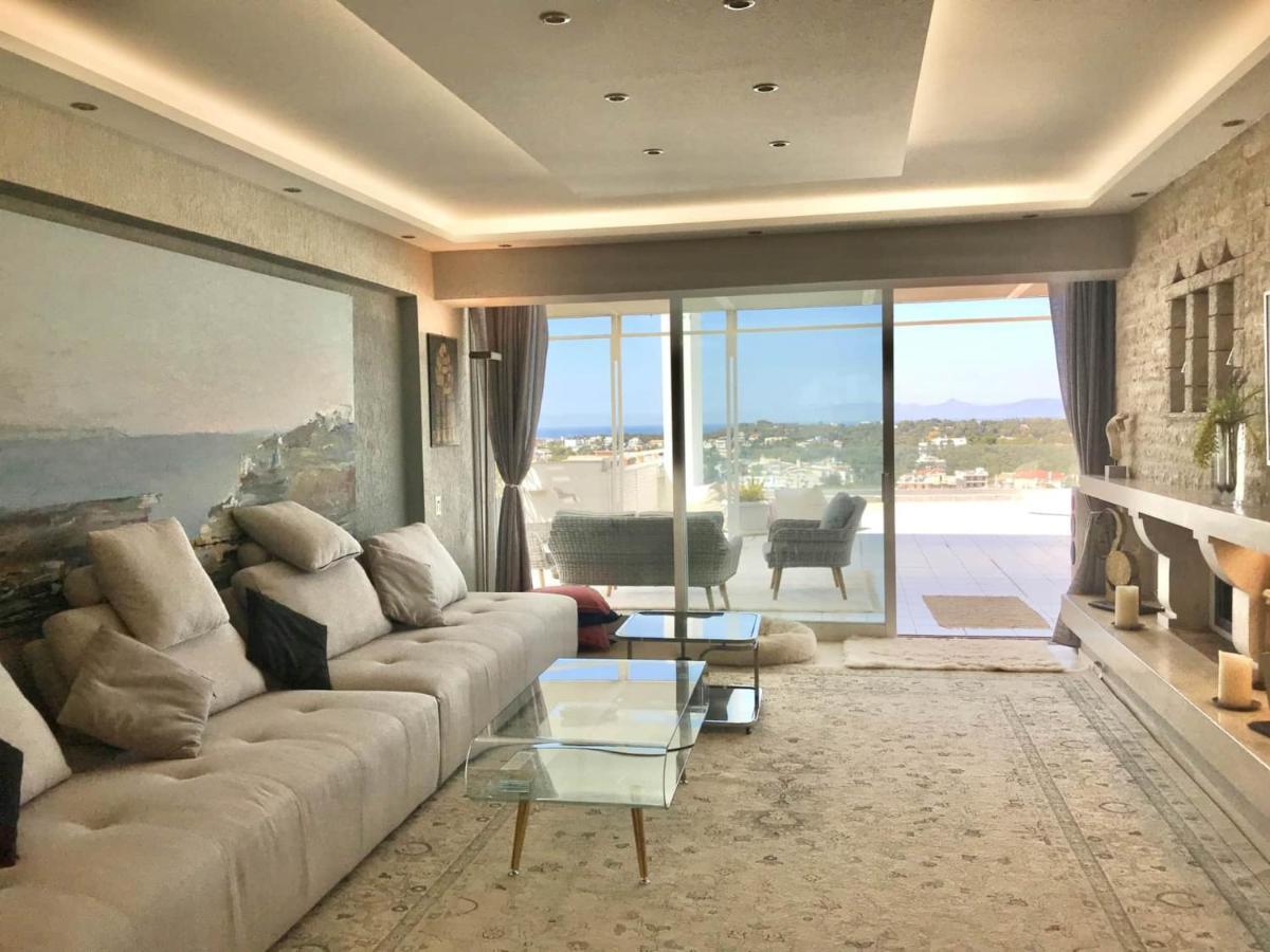 Villasonboard Vouliagmeni Penthouse Veranda Sea-View & Beach Athen Eksteriør bilde