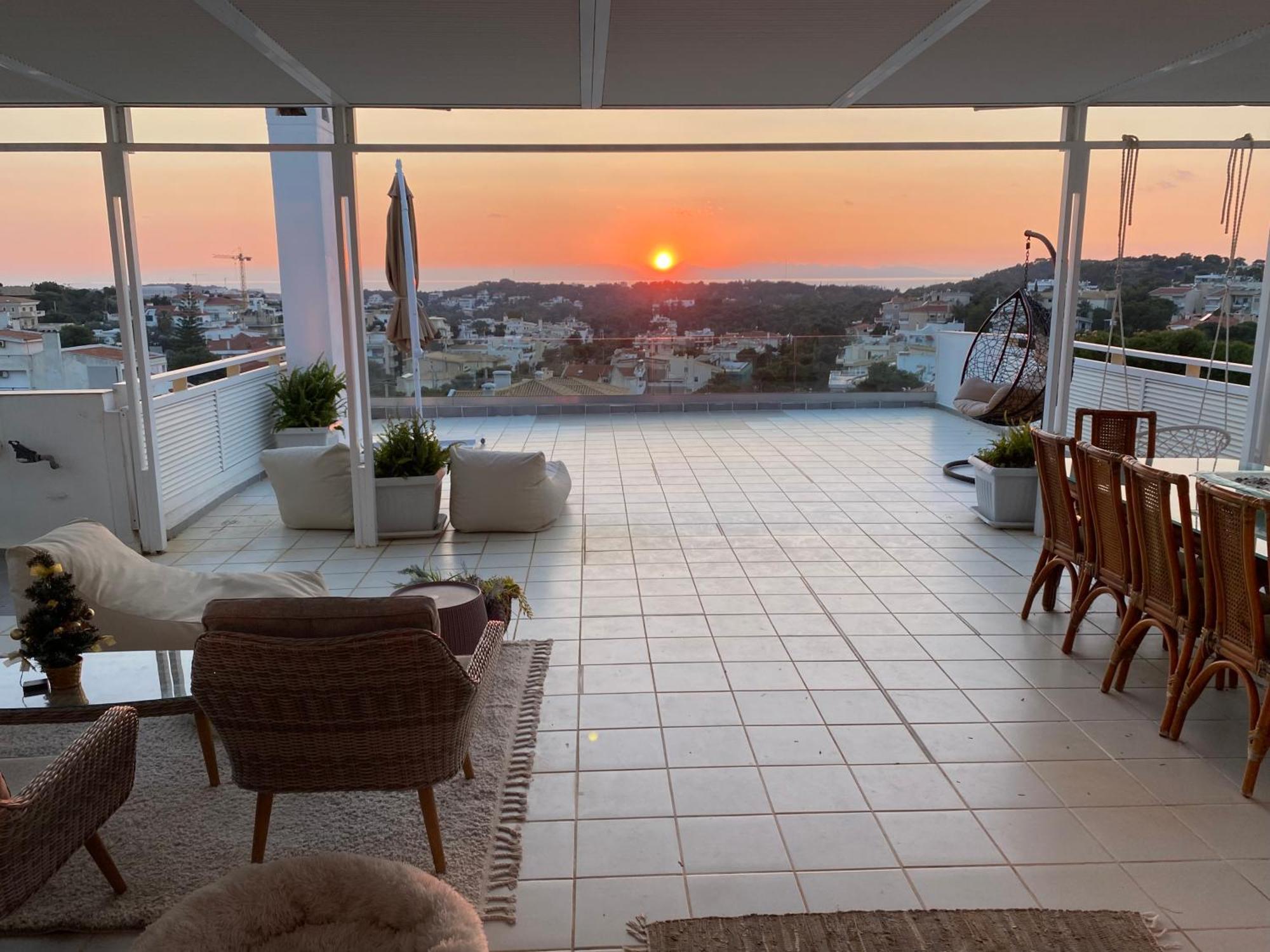 Villasonboard Vouliagmeni Penthouse Veranda Sea-View & Beach Athen Eksteriør bilde